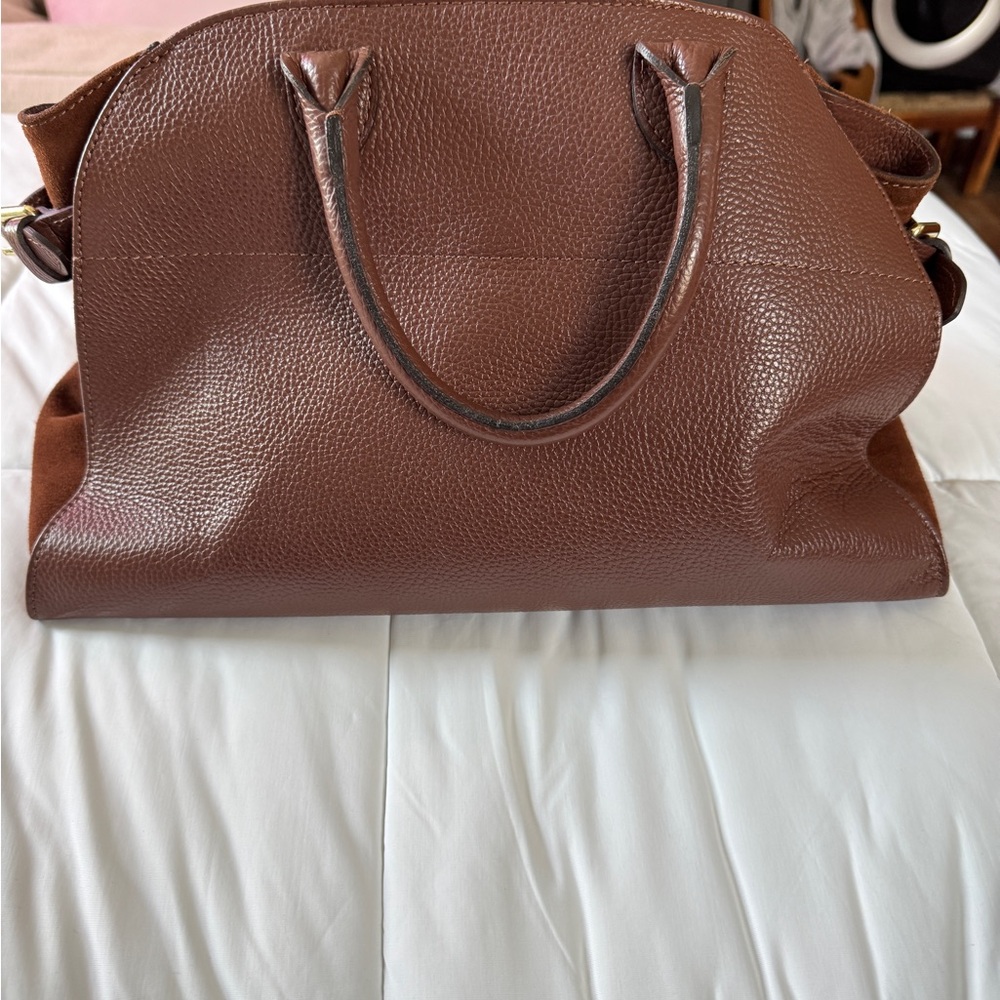 Brown Leather Handbag
